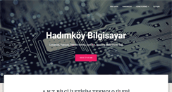 Desktop Screenshot of hadimkoybilgisayar.com